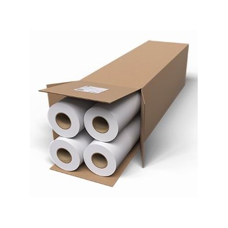 HP 610/45.7/Universal Bond Paper, matowy, 24", 4-pack, A6DE8A, 80 g/m2, papier, 610mmx45.7m, biały, do drukarek atramentowych,  HP 610/45.7/Universal Bond Paper, matowy, 24", 4-pack, A6DE8A, 80 g/m2, papier, 610mmx45.7m, biały, do drukarek atramentowych,