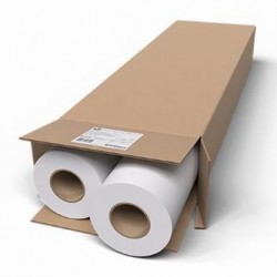 HP 914/45.7/Bright White Inkjet Paper, matowy, 36", 2-pack, A6DE6A, 90 g/m2, papier, 914mmx45.7m, biały, do drukarek atramentow