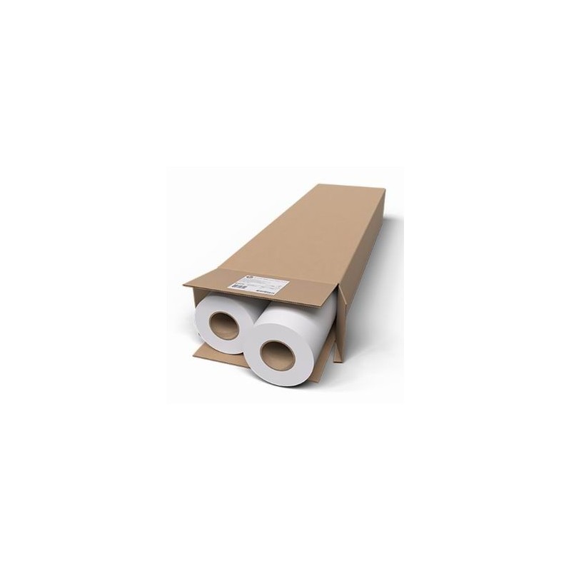 HP 914/45.7/Bright White Inkjet Paper, matowy, 36", 2-pack, A6DE6A, 90 g/m2, papier, 914mmx45.7m, biały, do drukarek atramentow HP 914/45.7/Bright White Inkjet Paper, matowy, 36", 2-pack, A6DE6A, 90 g/m2, papier, 914mmx45.7m, biały, do drukarek atramentow