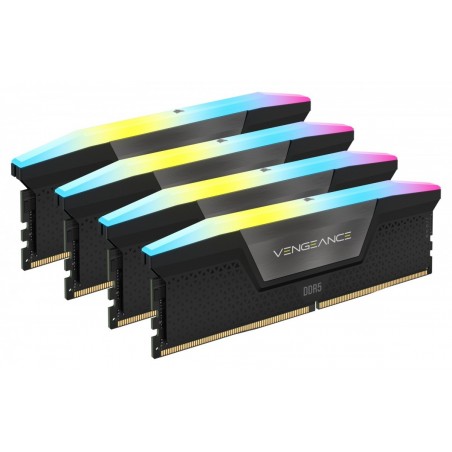 Pamięć DDR5 Vengeance RGB 32GB/6000 (2x16GB) CL36 Intel XMP Pamięć DDR5 Vengeance RGB 32GB/6000 (2x16GB) CL36 Intel XMP