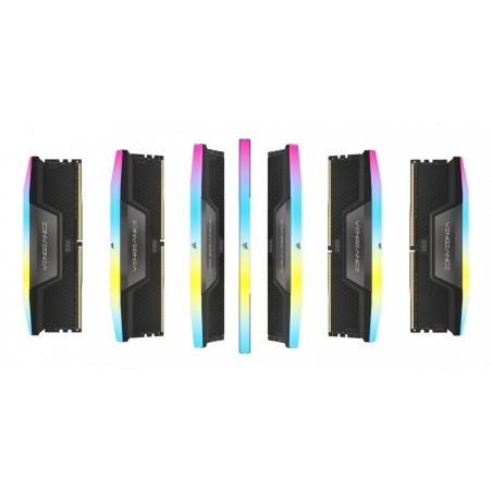 Pamięć DDR5 Vengeance RGB 32GB/6000 (2x16GB) CL36 Intel XMP Pamięć DDR5 Vengeance RGB 32GB/6000 (2x16GB) CL36 Intel XMP