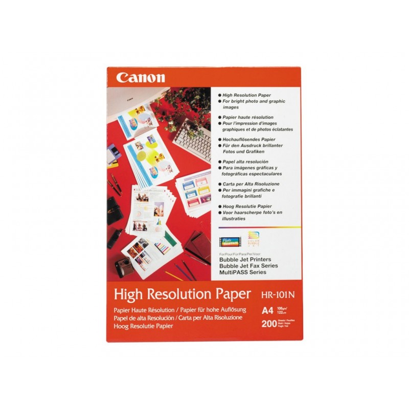CANON HR-101 high resolution paper inkjet A3 20 sheets CANON HR-101 high resolution paper inkjet A3 20 sheets