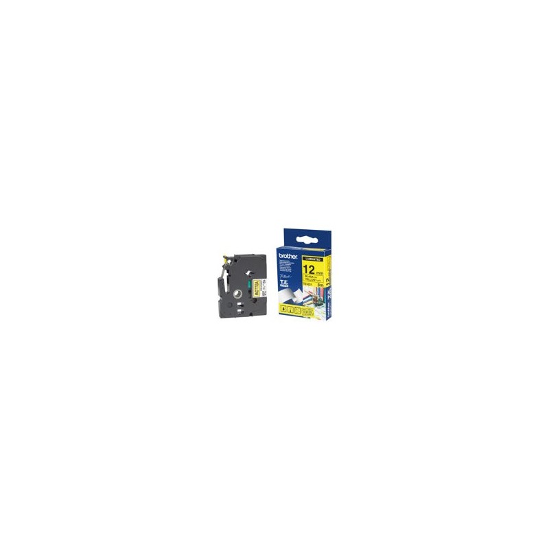 BROTHER P-Touch TC-101 black on clear 12mm BROTHER P-Touch TC-101 black on clear 12mm