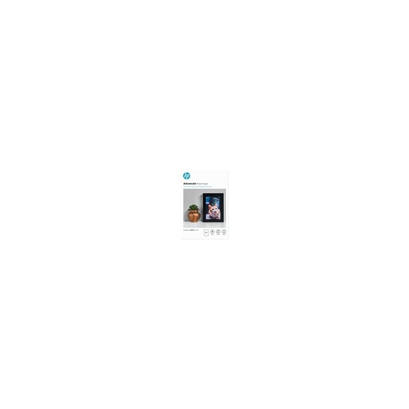 HP Q8691A Advanced glossy photo paper inkjet 250g/m2 100x150mm 25 sheets 1-pack borderless HP Q8691A Advanced glossy photo paper inkjet 250g/m2 100x150mm 25 sheets 1-pack borderless