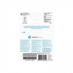 HP Q8691A Advanced glossy photo paper inkjet 250g/m2 100x150mm 25 sheets 1-pack borderless HP Q8691A Advanced glossy photo paper inkjet 250g/m2 100x150mm 25 sheets 1-pack borderless