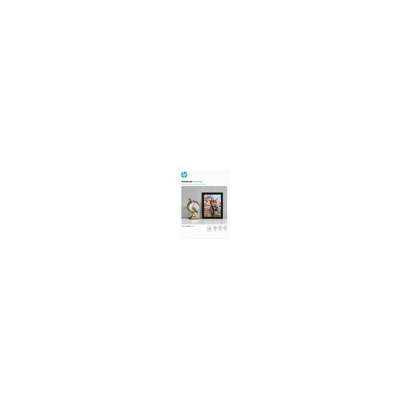 HP Q5456A Advanced glossy photo paper inkjet 250g/m2 A4 25 sheets 1-pack HP Q5456A Advanced glossy photo paper inkjet 250g/m2 A4 25 sheets 1-pack