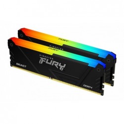 Pamięć DDR4 Fury Beast RGB 64GB(2*32GB)/3600 CL18