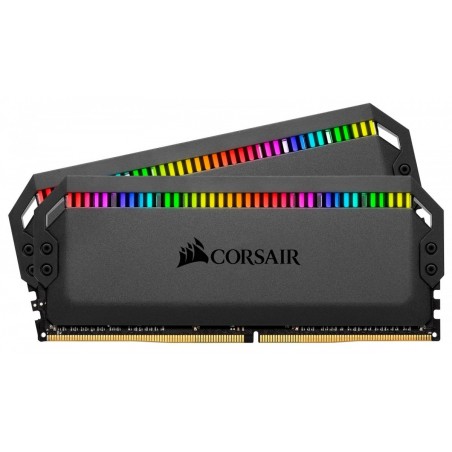 Pamięć DDR4 Dominator Platinum RGB 32GB/3200 (2*16GB) CL16 czarna Pamięć DDR4 Dominator Platinum RGB 32GB/3200 (2*16GB) CL16 czarna