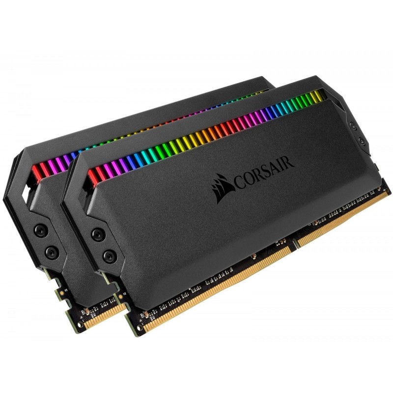 Pamięć DDR4 Dominator Platinum RGB 32GB/3200 (2*16GB) CL16 czarna Pamięć DDR4 Dominator Platinum RGB 32GB/3200 (2*16GB) CL16 czarna