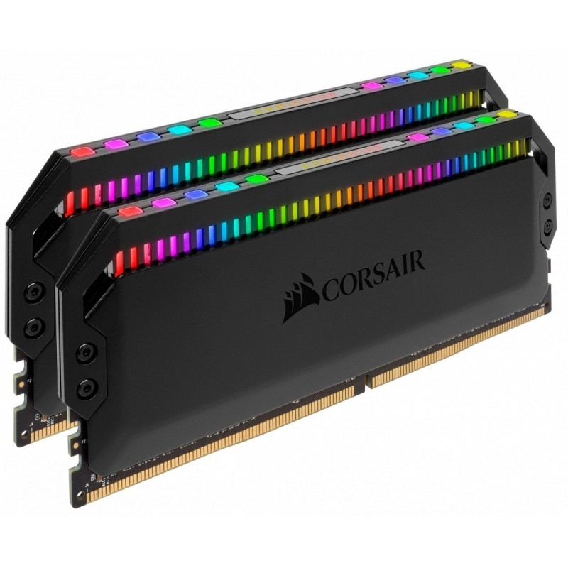 Pamięć DDR4 Dominator Platinum RGB 32GB/3200 (2*16GB) CL16 czarna Pamięć DDR4 Dominator Platinum RGB 32GB/3200 (2*16GB) CL16 czarna