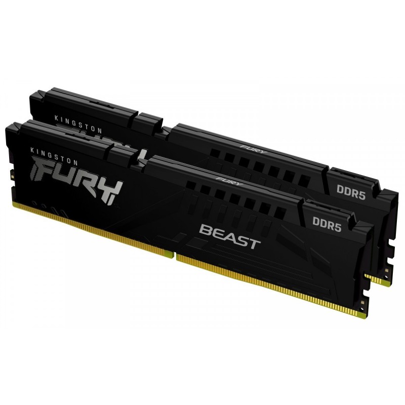 Pamięć DDR5 Fury Beast 16GB(2*8GB)/6000 CL30 XMP czarna