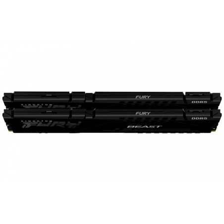Pamięć DDR5 Fury Beast 16GB(2*8GB)/6000 CL30 XMP czarna Pamięć DDR5 Fury Beast 16GB(2*8GB)/6000 CL30 XMP czarna