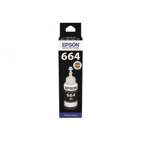 EPSON C13T66414A Tusz Epson T6641 black 70ml L100/L200 EPSON C13T66414A Tusz Epson T6641 black 70ml L100/L200