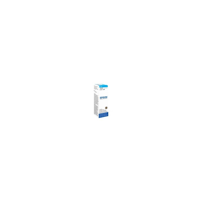 EPSON C13T66424A Tusz Epson T6642 cyan 70ml L100/L200 EPSON C13T66424A Tusz Epson T6642 cyan 70ml L100/L200