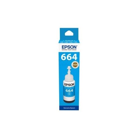 EPSON C13T66424A Tusz Epson T6642 cyan 70ml L100/L200 EPSON C13T66424A Tusz Epson T6642 cyan 70ml L100/L200