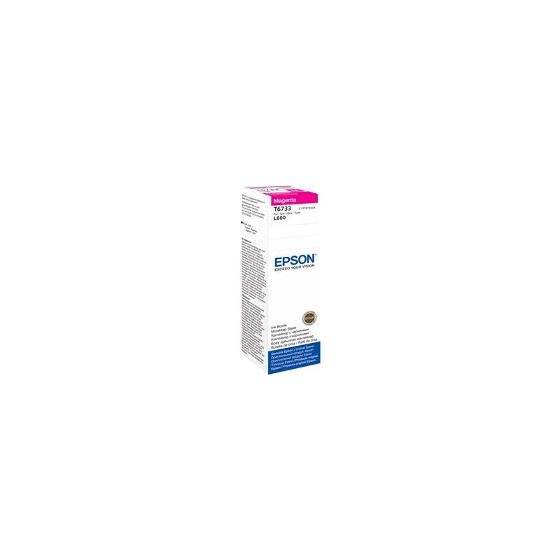 EPSON C13T67334A Tusz EPSON T6733 magenta 70 ml L800 EPSON C13T67334A Tusz EPSON T6733 magenta 70 ml L800