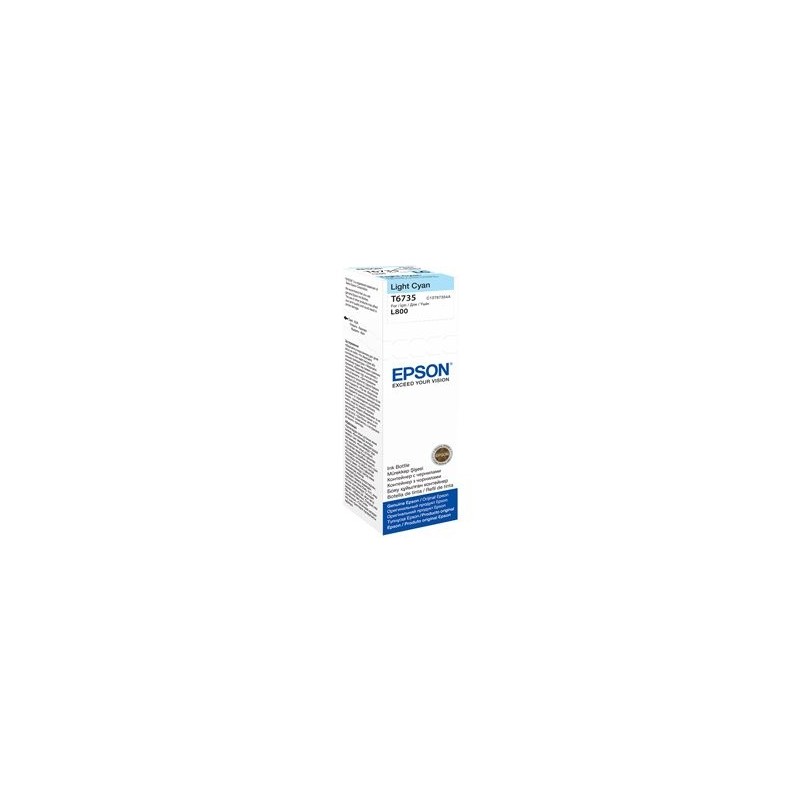 EPSON C13T67354A Tusz Epson T6735 light cyan 70 ml L800 EPSON C13T67354A Tusz Epson T6735 light cyan 70 ml L800