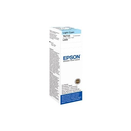 EPSON C13T67354A Tusz Epson T6735 light cyan 70 ml L800 EPSON C13T67354A Tusz Epson T6735 light cyan 70 ml L800
