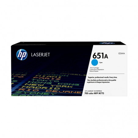 HP CE341A Toner HP 651A cyan HP CE341A Toner HP 651A cyan
