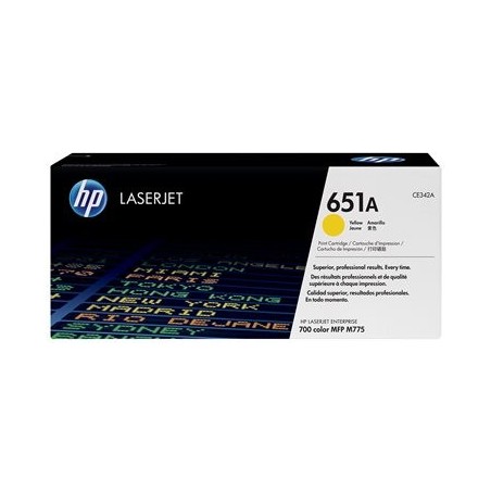 HP CE342A Toner HP 651A yellow HP CE342A Toner HP 651A yellow