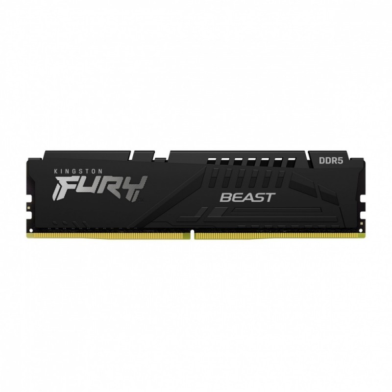 Pamięć DDR5 Fury Beast 64GB(2*32GB)/6400 CL32 XMP czarna Pamięć DDR5 Fury Beast 64GB(2*32GB)/6400 CL32 XMP czarna