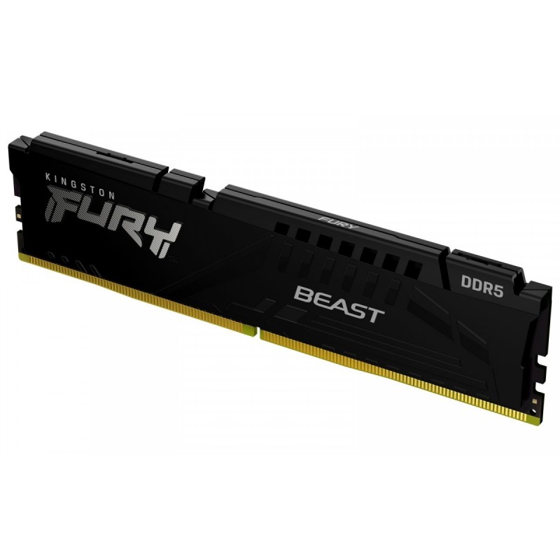 Pamięć DDR5 Fury Beast 64GB(2*32GB)/6400 CL32 EXPO czarna Pamięć DDR5 Fury Beast 64GB(2*32GB)/6400 CL32 EXPO czarna