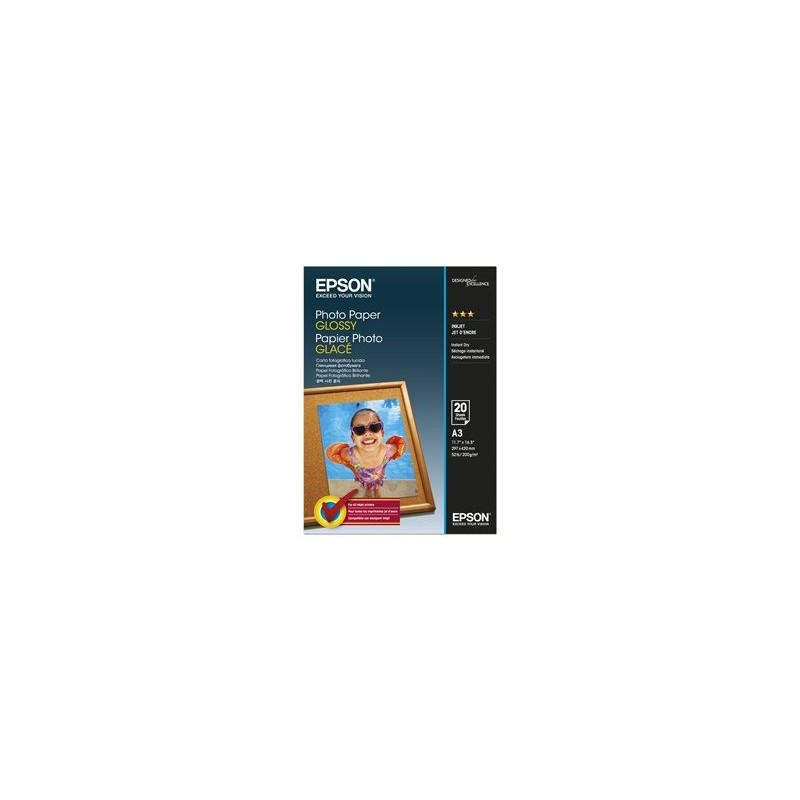 EPSON Photo Paper Glossy A3 20 sheets EPSON Photo Paper Glossy A3 20 sheets