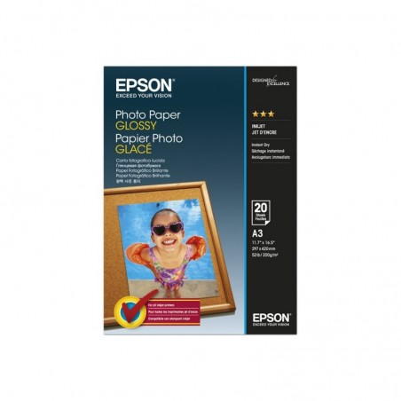 EPSON Photo Paper Glossy A3 20 sheets EPSON Photo Paper Glossy A3 20 sheets