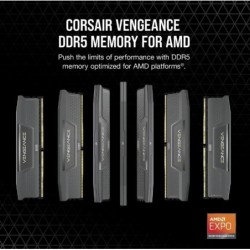 Pamięć DDR5 Vengeance 32GB/6000 (2*16GB) CL30 AMD EXPO & Intel XMP Pamięć DDR5 Vengeance 32GB/6000 (2*16GB) CL30 AMD EXPO & Intel XMP