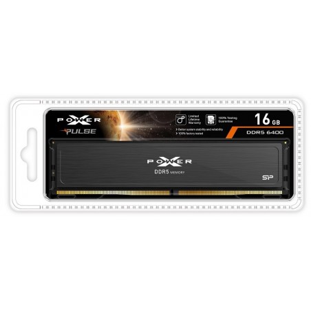 Pamięć DDR5 XPOWER Pulse 16GB/6400 1*16GB CL32 Pamięć DDR5 XPOWER Pulse 16GB/6400 1*16GB CL32