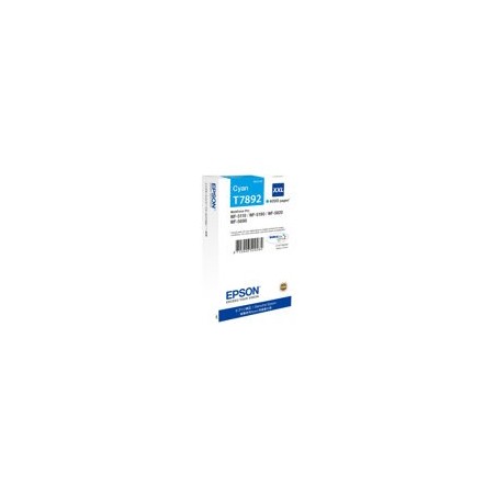 EPSON C13T789240 Tusz Epson cyan T7892 34 ml WF-5110DW/WF-5190DW/WF-5620DWF/WF-5690DWF EPSON C13T789240 Tusz Epson cyan T7892 34 ml WF-5110DW/WF-5190DW/WF-5620DWF/WF-5690DWF