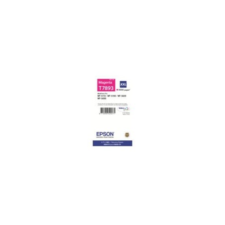 EPSON C13T789340 Tusz Epson magenta T7893 34 ml WF-5110DW/WF-5190DW/WF-5620DWF/WF-5690DWF EPSON C13T789340 Tusz Epson magenta T7893 34 ml WF-5110DW/WF-5190DW/WF-5620DWF/WF-5690DWF