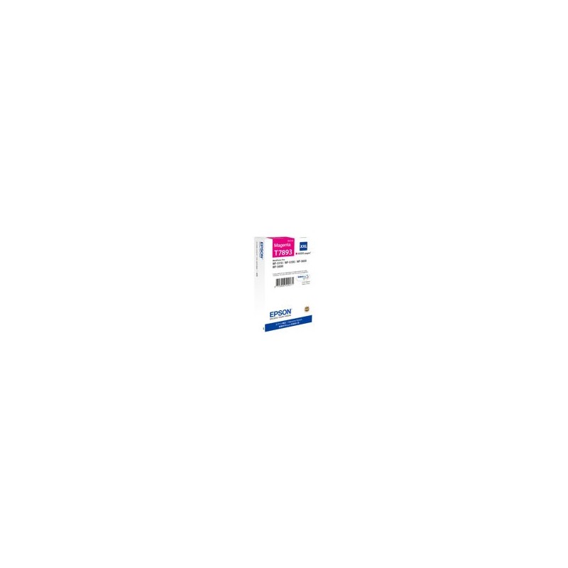 EPSON C13T789340 Tusz Epson magenta T7893 34 ml WF-5110DW/WF-5190DW/WF-5620DWF/WF-5690DWF EPSON C13T789340 Tusz Epson magenta T7893 34 ml WF-5110DW/WF-5190DW/WF-5620DWF/WF-5690DWF