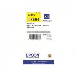 EPSON C13T789440 Tusz Epson yellow T7894 34 ml WF-5110DW/WF-5190DW/WF-5620DWF/WF-5690DWF EPSON C13T789440 Tusz Epson yellow T7894 34 ml WF-5110DW/WF-5190DW/WF-5620DWF/WF-5690DWF