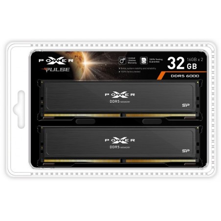 Pamięć DDR5 XPOWER Pulse 32GB/6000 2*16GB CL30 Pamięć DDR5 XPOWER Pulse 32GB/6000 2*16GB CL30