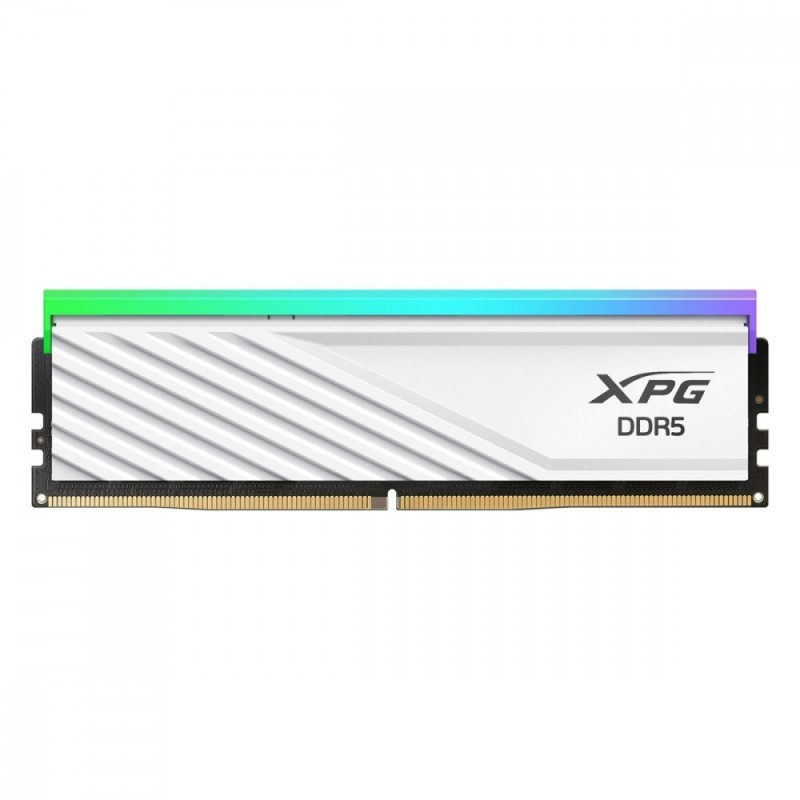Pamięć XPG Lancer Blade DDR5 6000 32GB 2x16 CL30 RGB biała Pamięć XPG Lancer Blade DDR5 6000 32GB 2x16 CL30 RGB biała