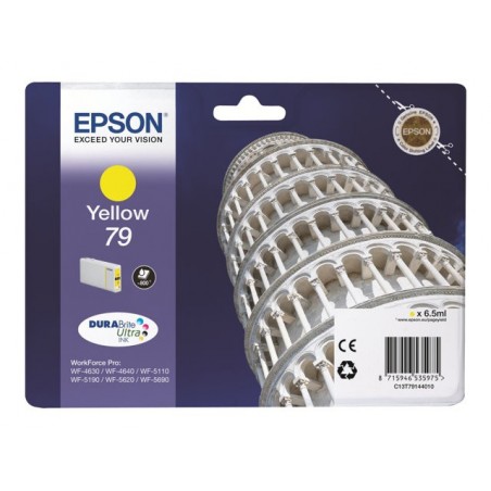 EPSON C13T79144010 Tusz Epson yellow T7914 7 ml WF-5110DW/WF-5190DW/WF-5620DWF/WF-5690DWF EPSON C13T79144010 Tusz Epson yellow T7914 7 ml WF-5110DW/WF-5190DW/WF-5620DWF/WF-5690DWF