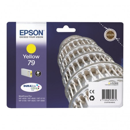 EPSON C13T79144010 Tusz Epson yellow T7914 7 ml WF-5110DW/WF-5190DW/WF-5620DWF/WF-5690DWF EPSON C13T79144010 Tusz Epson yellow T7914 7 ml WF-5110DW/WF-5190DW/WF-5620DWF/WF-5690DWF
