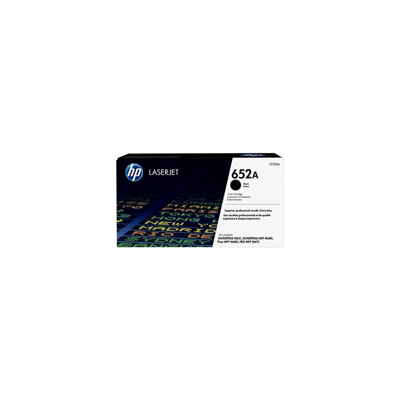 HP 652A Black Toner Color LaserJet Enterprise M651/MFP M680 11500 pages HP 652A Black Toner Color LaserJet Enterprise M651/MFP M680 11500 pages