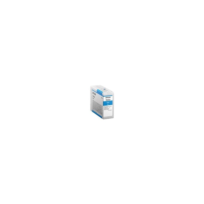 EPSON C13T850200 Tusz Epson T850200 photo cyan 80 ml SC-P800 EPSON C13T850200 Tusz Epson T850200 photo cyan 80 ml SC-P800