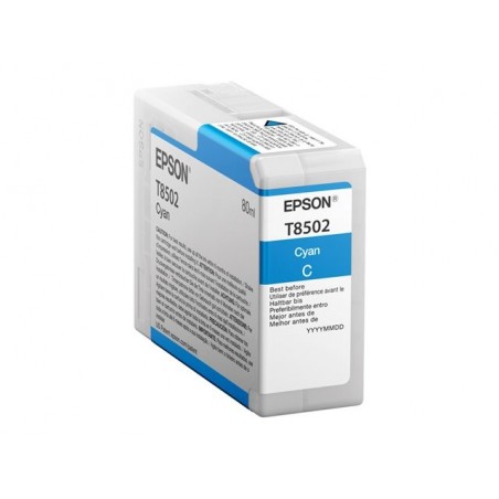 EPSON C13T850200 Tusz Epson T850200 photo cyan 80 ml SC-P800 EPSON C13T850200 Tusz Epson T850200 photo cyan 80 ml SC-P800