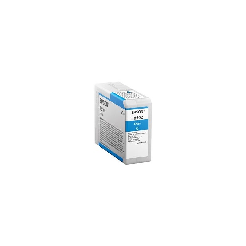 EPSON C13T850200 Tusz Epson T850200 photo cyan 80 ml SC-P800 EPSON C13T850200 Tusz Epson T850200 photo cyan 80 ml SC-P800