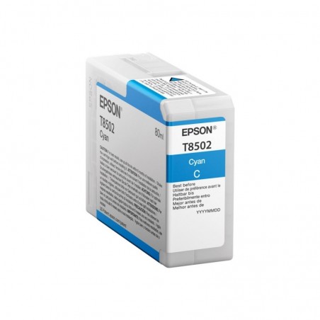 EPSON C13T850200 Tusz Epson T850200 photo cyan 80 ml SC-P800 EPSON C13T850200 Tusz Epson T850200 photo cyan 80 ml SC-P800
