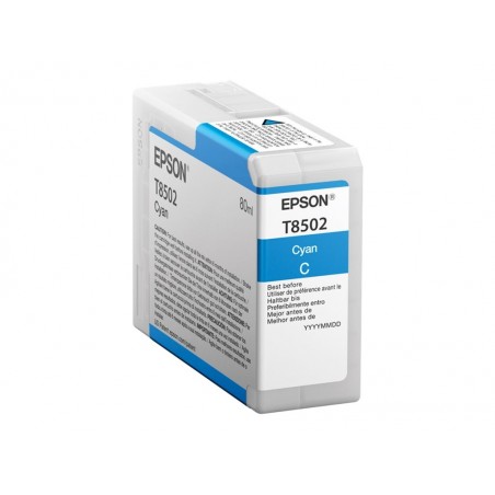EPSON C13T850200 Tusz Epson T850200 photo cyan 80 ml SC-P800 EPSON C13T850200 Tusz Epson T850200 photo cyan 80 ml SC-P800