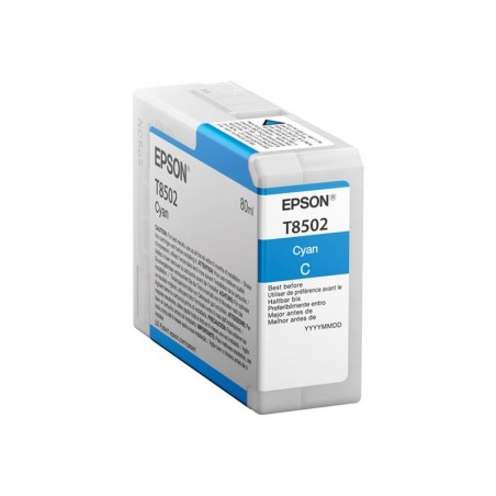 EPSON C13T850200 Tusz Epson T850200 photo cyan 80 ml SC-P800 EPSON C13T850200 Tusz Epson T850200 photo cyan 80 ml SC-P800