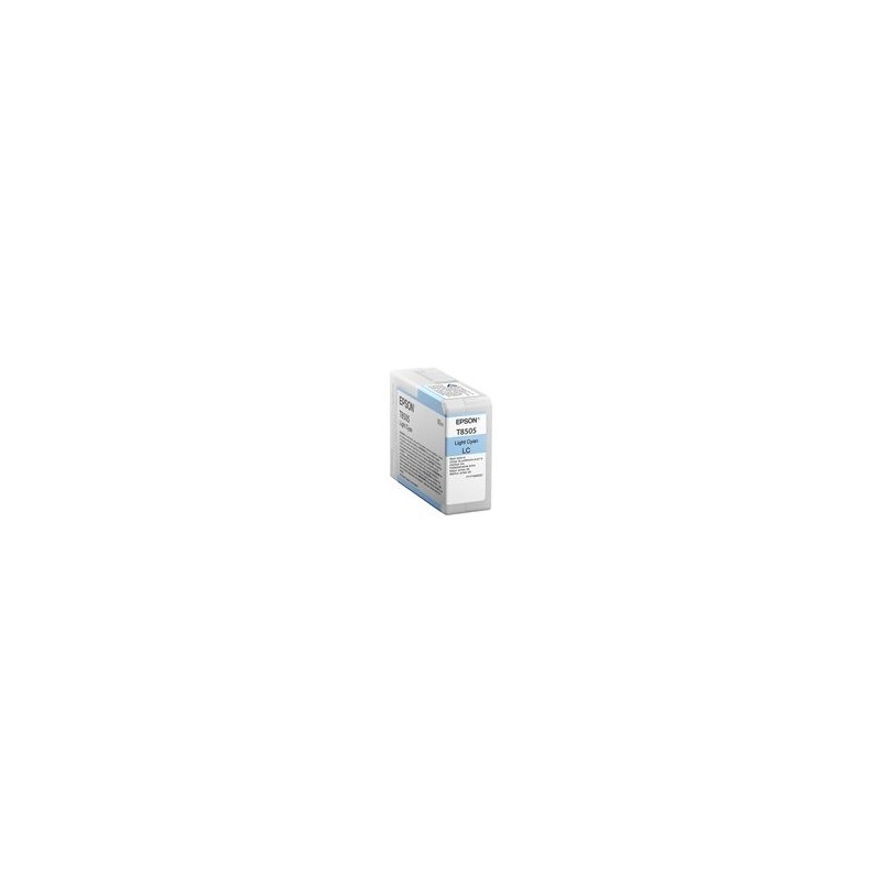 EPSON C13T850500 Tusz Epson T850500 photo light cyan 80 ml SC-P800 EPSON C13T850500 Tusz Epson T850500 photo light cyan 80 ml SC-P800