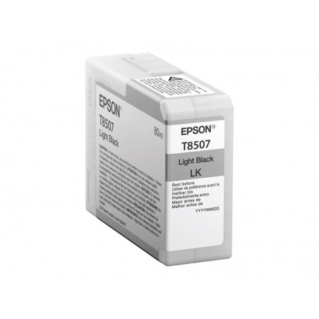 EPSON C13T850700 Tusz Epson T850700 photo light black 80 ml SC-P800 EPSON C13T850700 Tusz Epson T850700 photo light black 80 ml SC-P800