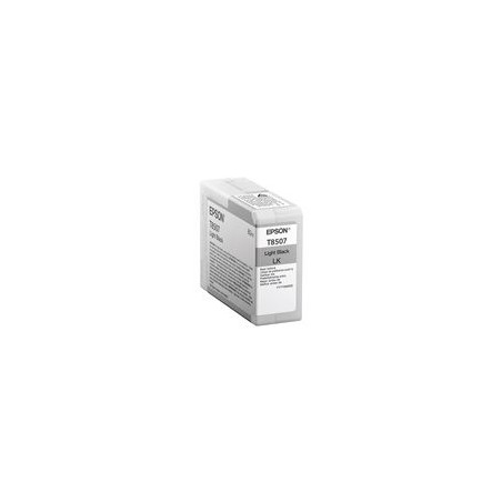 EPSON C13T850700 Tusz Epson T850700 photo light black 80 ml SC-P800 EPSON C13T850700 Tusz Epson T850700 photo light black 80 ml SC-P800