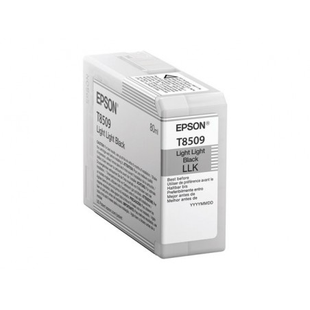 EPSON C13T850900 Tusz Epson T850800 photo light light black 80 ml SC-P800 EPSON C13T850900 Tusz Epson T850800 photo light light black 80 ml SC-P800