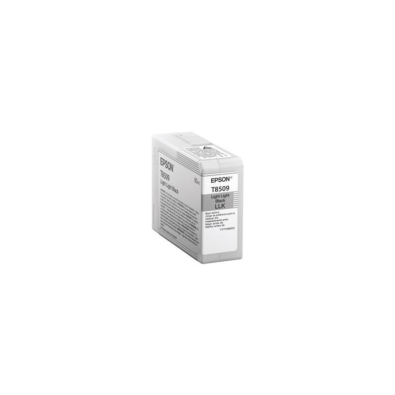 EPSON C13T850900 Tusz Epson T850800 photo light light black 80 ml SC-P800 EPSON C13T850900 Tusz Epson T850800 photo light light black 80 ml SC-P800
